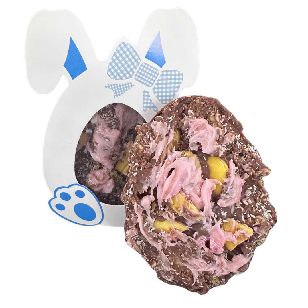 BUNNY BOX DOGGY EASTER EGGS.